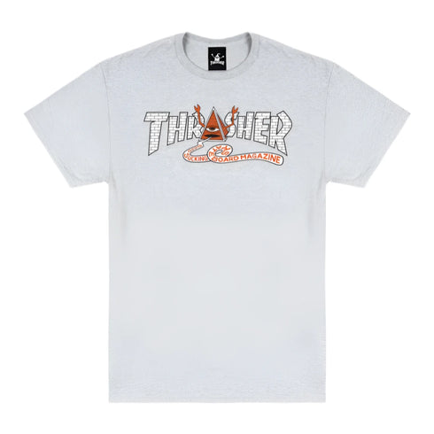 Thrasher - Toy Machine x Thrasher Pyramid Tee (Ash Grey) *SALE